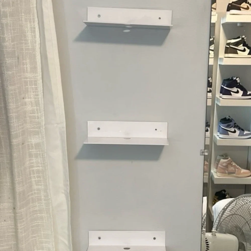 Modern White Wall Shelves